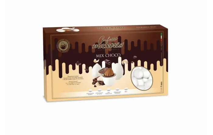 Maxtris Confetti Ciocomandorla Mix Choco 1 Kg I Mix Vendita online