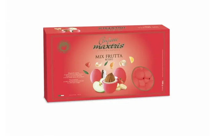 Maxtris Confetti Ciocomandorla Mix Frutta Rossa 1 Kg