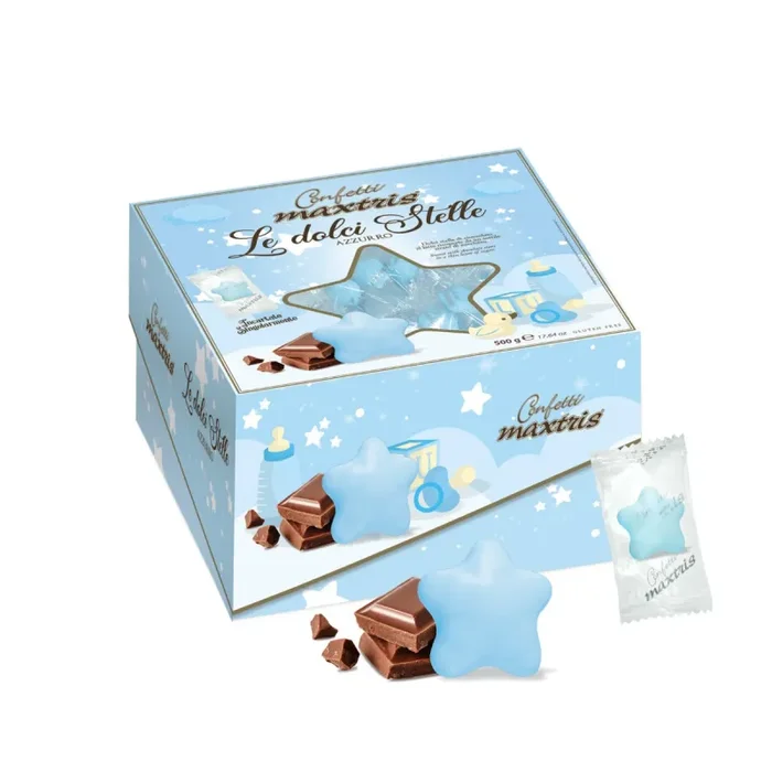 Maxtris Confetti Le Dolci Stelle Celeste 500 Gr Sconti
