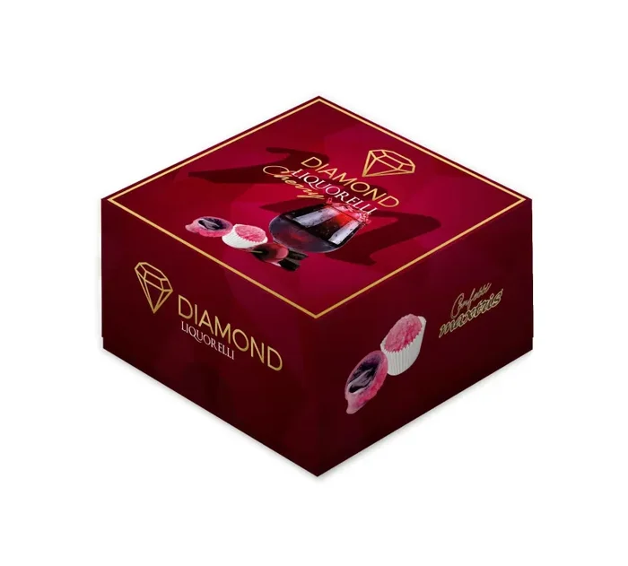 Maxtris Diamond Liquorelli Cherry con Cioccolato Bianco 500 Gr