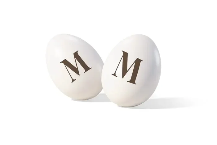 Maxtris Lettere M Confetti Ciocomandorla 200 Gr