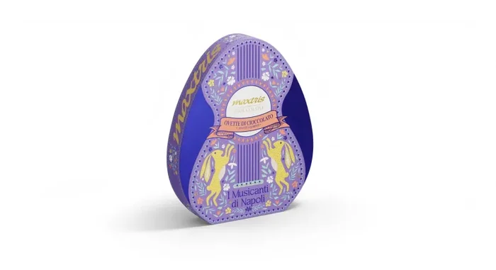 Maxtris Linea I Musicanti di Napoli Chitarra in Latta 400 Gr Ovette Assortiti