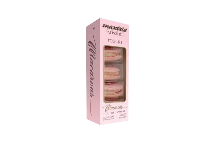 Maxtris Macarons Yogurt 70 Gr Colore Rosa 5 Pz Vendita online