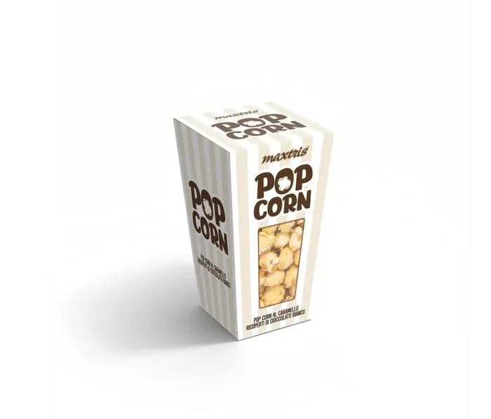 Maxtris Pop Ciock Bianco Ricoperto con Cioccolato Bianco 400 Gr