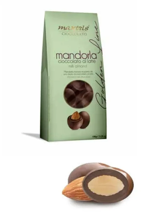 Maxtris Praline GoldenLine Mandorle al Latte 150 Gr