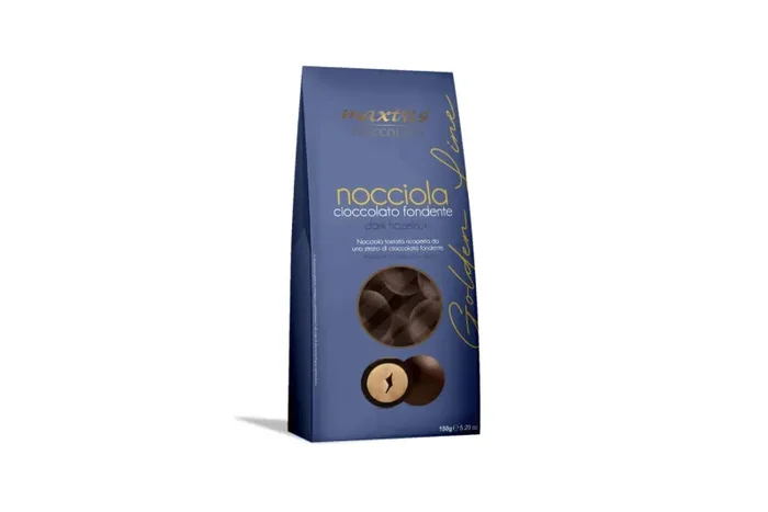 Maxtris Praline GoldenLine Nocciole Fondente 150 Gr