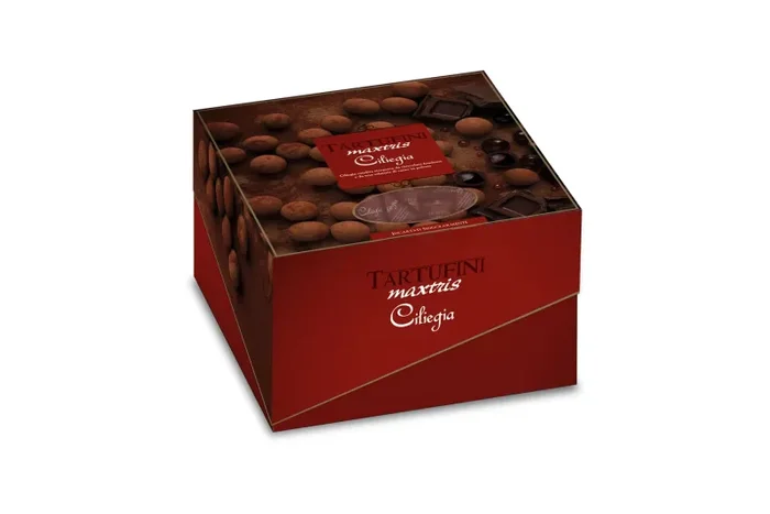 Maxtris Vassoio Tartufini Ciliegia Cioccolato Fondente 500 Gr