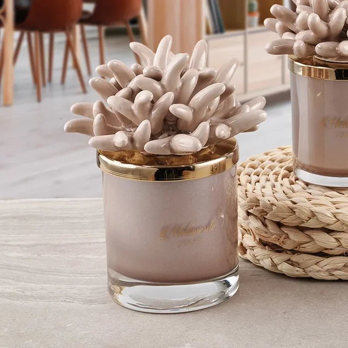 Melaverde Candela Grande Anemone Tortora 300 gr - immagine 2