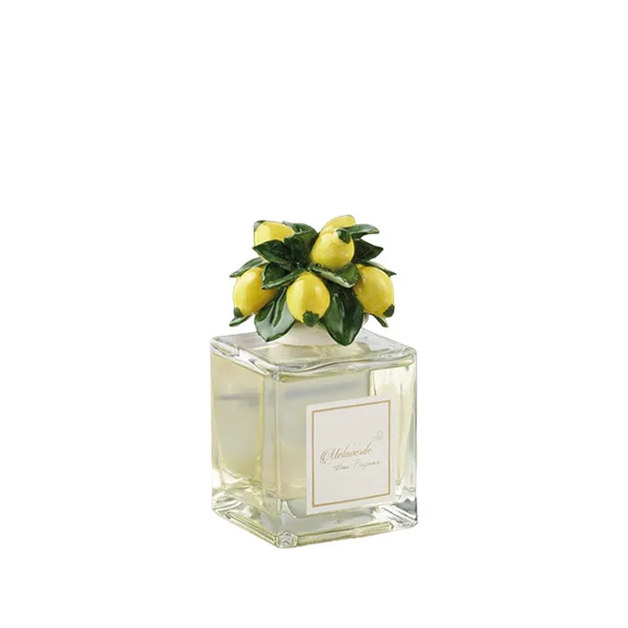 Melaverde Profumatore Quadro in Vetro Decoro Limoni 100 ml Moda