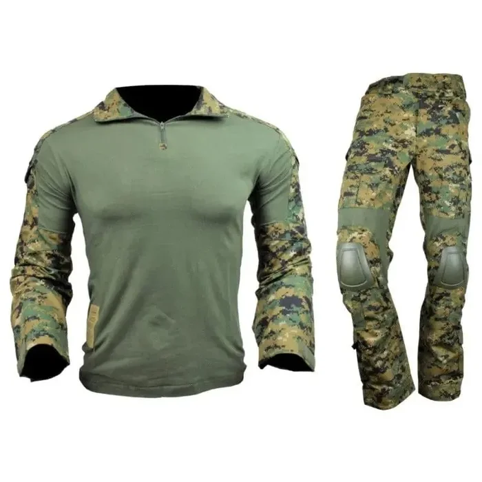 Mimetica completa Combat Marpat con Ginocchiere e Gomitiere Integrate Vendita calda online