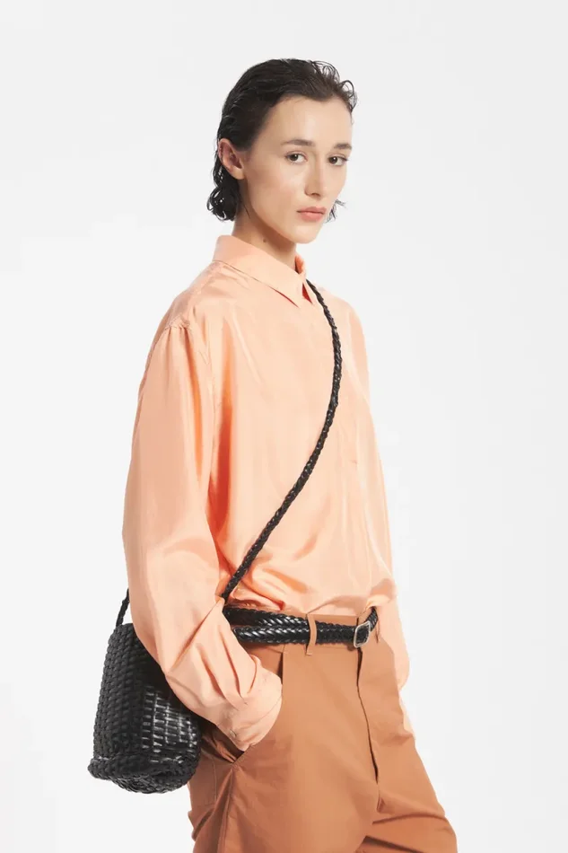 Mini Bag Pelle Nero – Barena - immagine 2