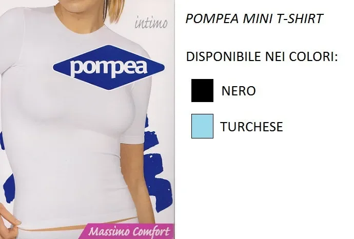 MINI T-SHIRT DONNA POMPEA ART MINI T-SHIRT COL. E MIS. A SCELTA