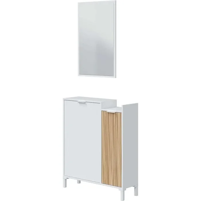 Mobile da ingresso con ante e specchio – Ethna