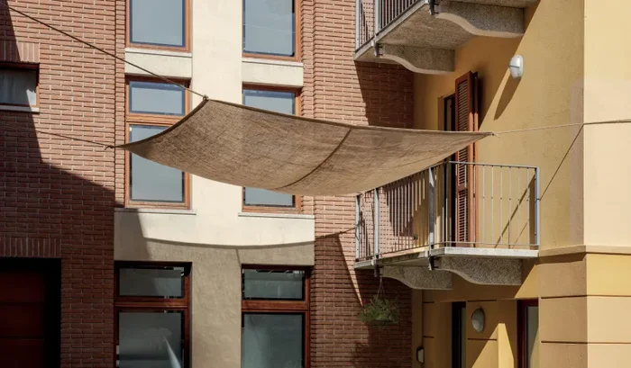 Moia Greenwood Vela in Canapa Quadrata 3 x 3 Mt Naturale Vendita calda online