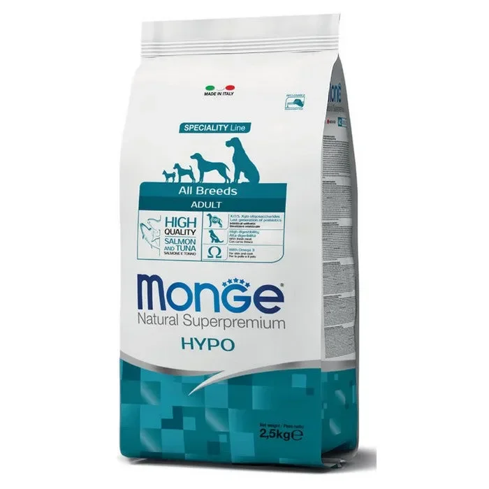 Monge Natural Superpremium All Breeds Adult Hypo con Salmone e Tonno