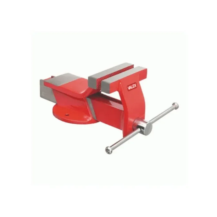 Morsa da banco fissa in acciaio