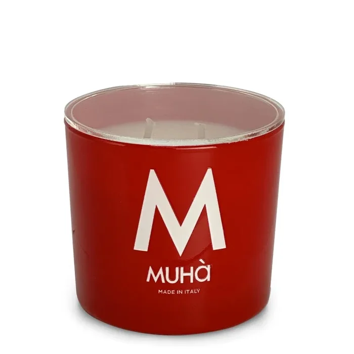 Muhà Candela in Vetro 270g Arancio e Cannella - immagine 3