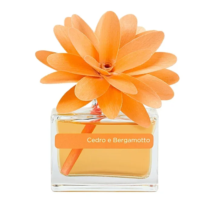 Muhà Profumatore D’Ambiente Flower Diffuser Cedro e Bergamotto 30ml Fornitura - immagine 2