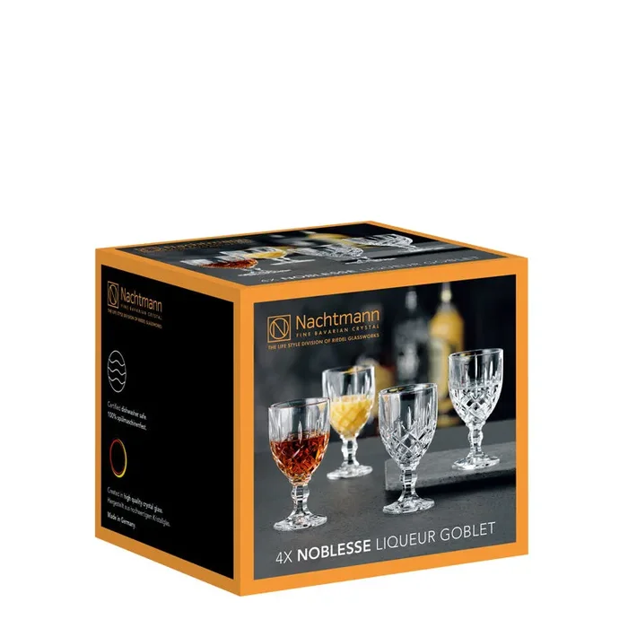 Nachtmann Set 4 Bicchieri da Liquore Noblesse 57 ml Online - immagine 3