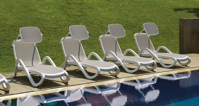 Nardi Lettino Alfa Bianco Beige - immagine 2