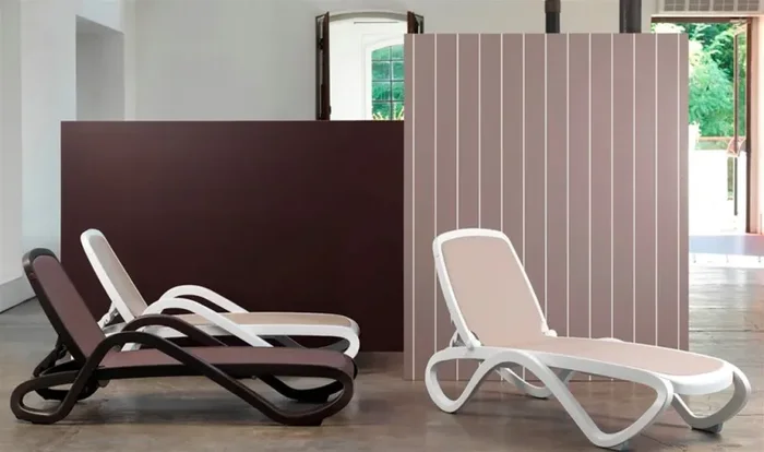 Nardi Lettino Alfa Bianco Beige - immagine 3