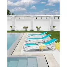 Nardi Lettino Atlantico Antracite Celeste - immagine 2