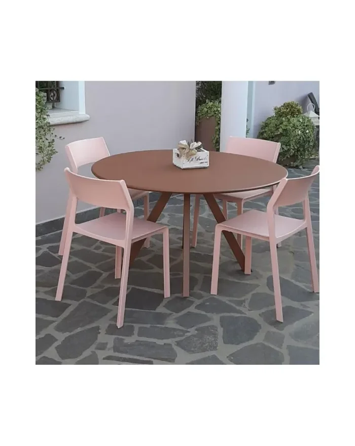 Nardi Sedia Trill Bistrot Rosa Bouquet - immagine 3