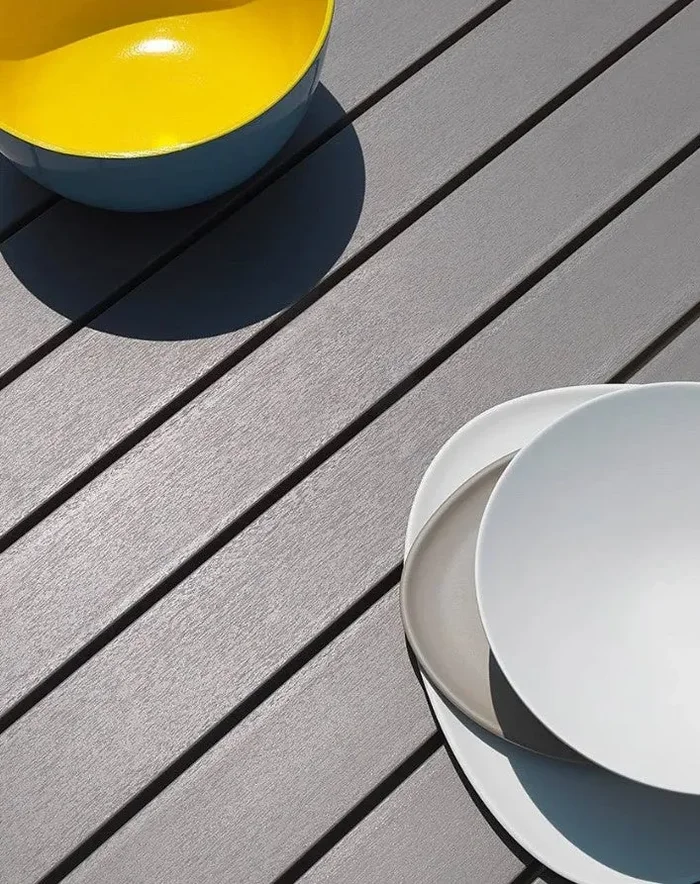 Nardi Tavolo Alloro 140 Extensible 140 / 210 x 100 Cm H 73 Cm Antracite - immagine 2