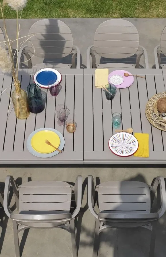 Nardi Tavolo Alloro 210 Extensible 210 / 280 x 100 Cm H 73 Cm Bianco - immagine 3