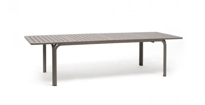 Nardi Tavolo Alloro 210 Extensible 210 / 280 x 100 Cm H 73 Cm Tortora