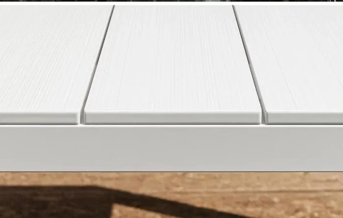 Nardi Tavolo Rio 140 Extensible 140 / 210 x 85 Cm H 76 Cm Alluminio Tortora - immagine 3