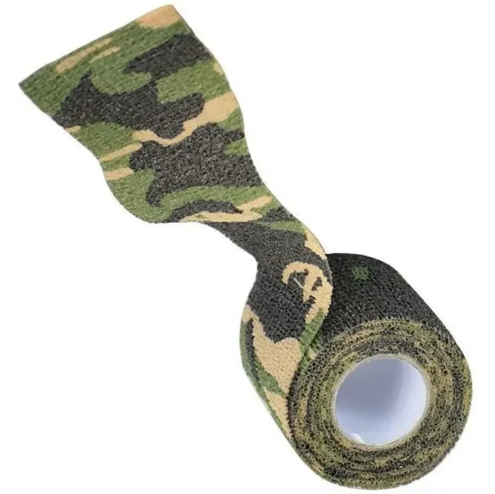 Nastro da camuffamento elastico Mil-Tec WOODLAND Online ora