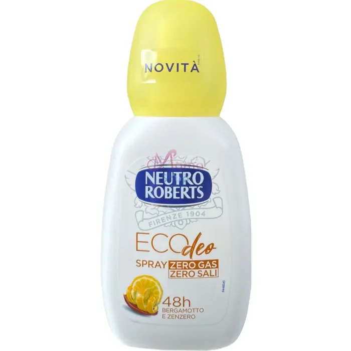 Neutro roberts deodorante vapo eco deo bergamotto e zenzero 75 ml Fornitura