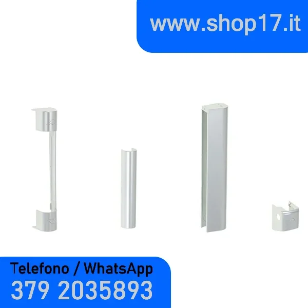 OFFERTA – Roto NX ARGENTO – 4pz Coperture per cerniere – ferramenta per finestre e porte finestre in pvc – ARGENTO r01.1 Vendita calda