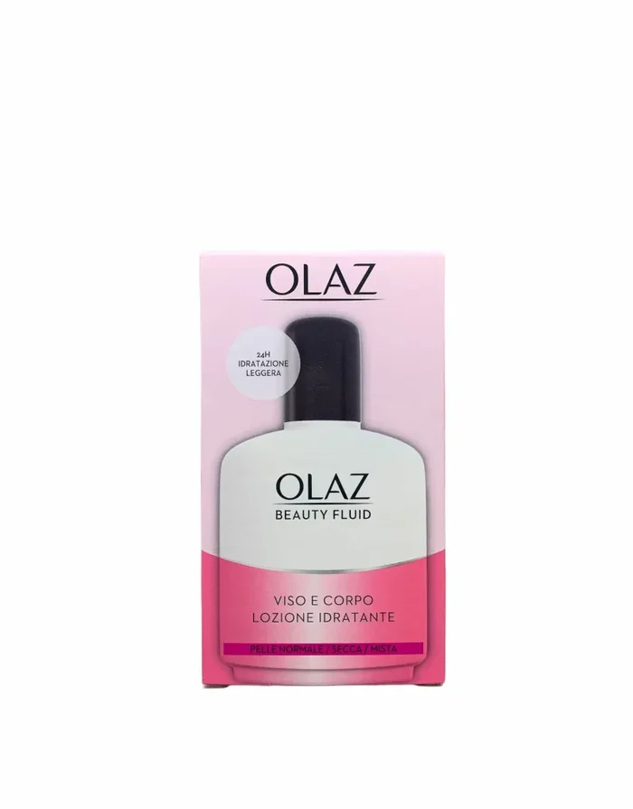Olaz beauty fluid lozione idratante viso e corpo pelli normali secche e miste 100 ml Vendita calda - immagine 2
