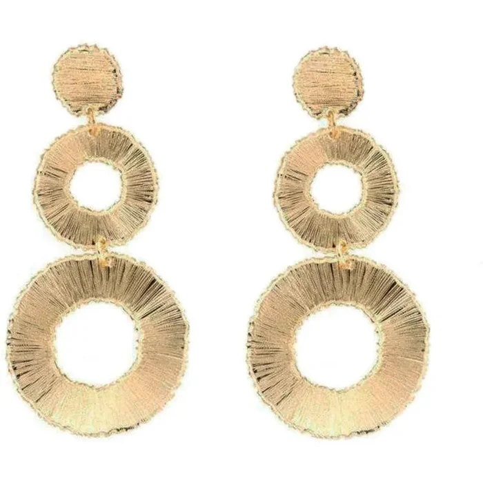 Orecchini Pendenti Effetto Graffiato – Argento 925