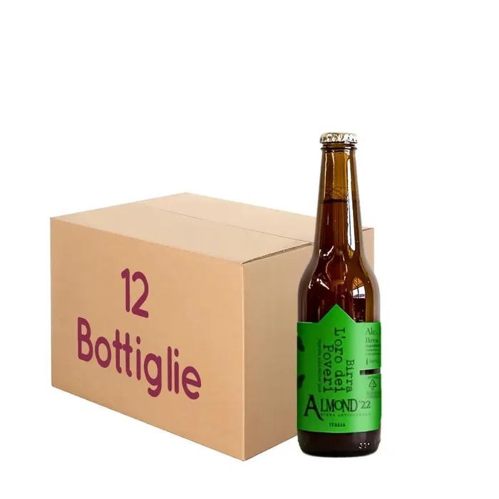 Oro Dei Poveri Almond 22 – Keller Pils – BOTT. 33 Cl KIT 12 Moda