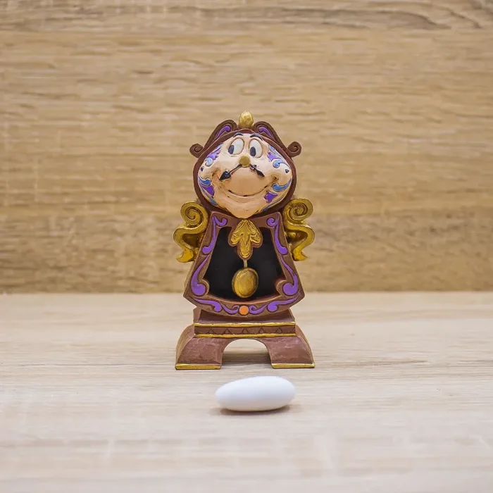 Orologio a Pendolo Cogsworth Tockins La Bella e la Bestia Disney Traditions