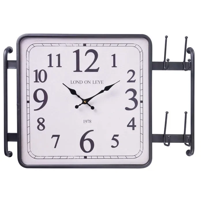 Orologio attaccapanni in metallo Vintage - immagine 3