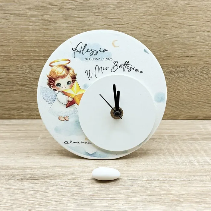 Orologio Celeste con Angelo Claraluna