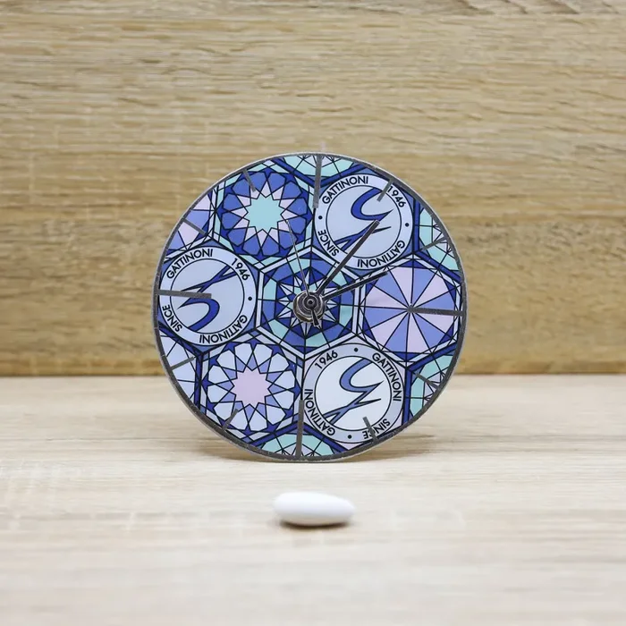 Orologio con Decori Blu Gattinoni
