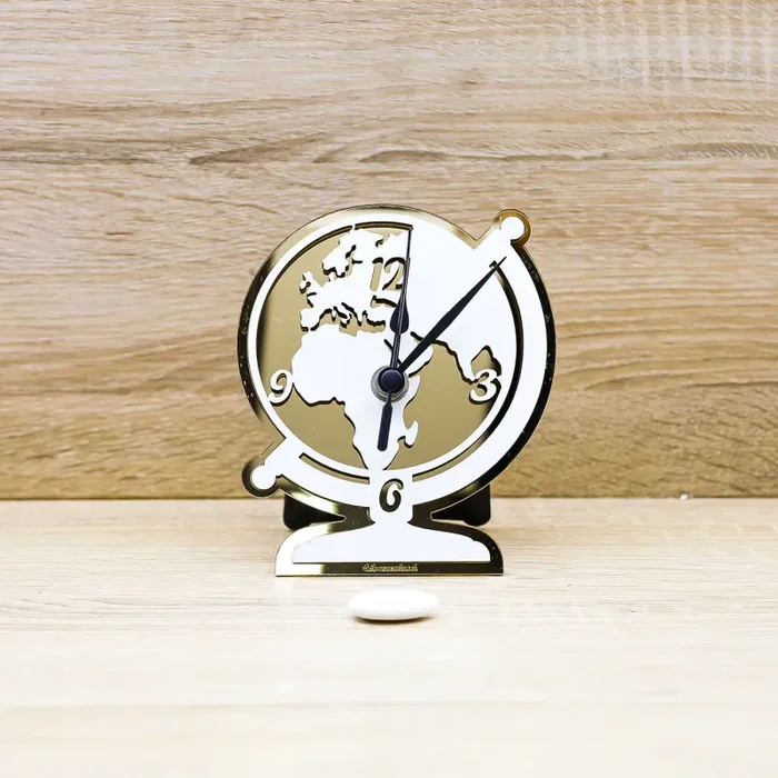 Orologio Mappamondo Oro Debora Carlucci