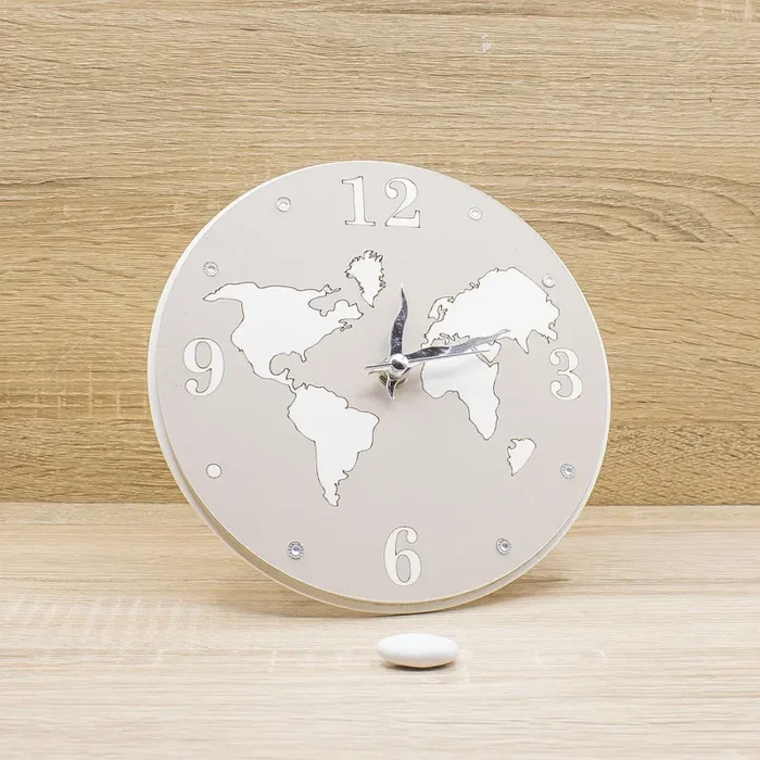 Orologio Mappamondo Tortora Vendita online