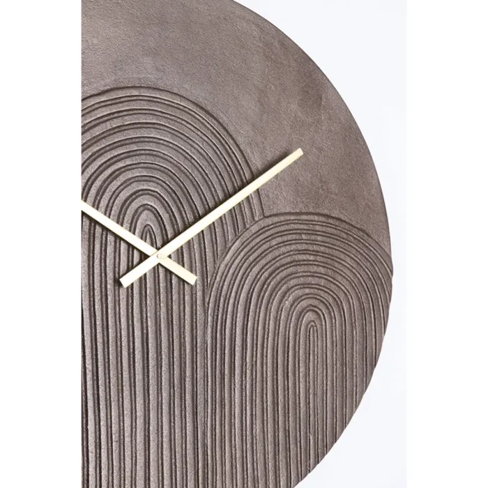 OROLOGIO ROTONDO MARRONE - immagine 2