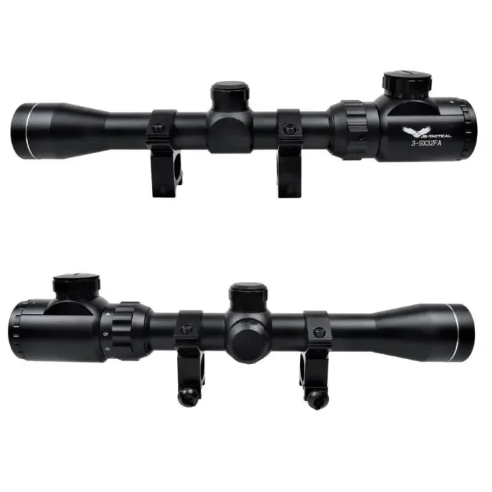 Ottica Softair 3-9x32FA Js-Tactical- Reticolo illuminato