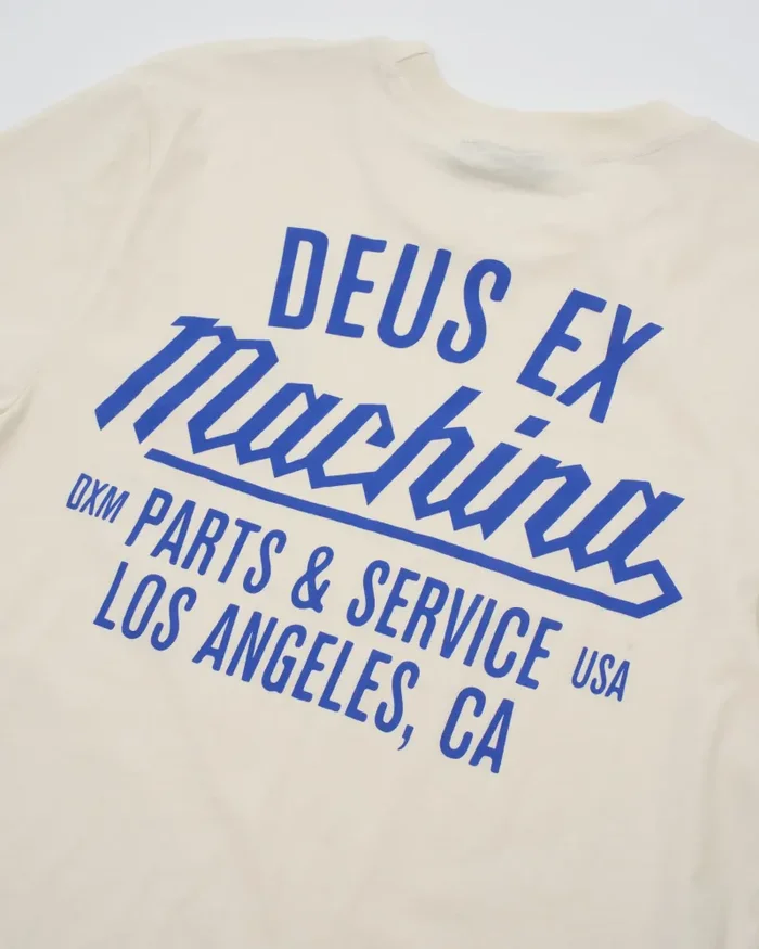 Overbite Tee Dirty White – Deus Ex Machina Vendita online