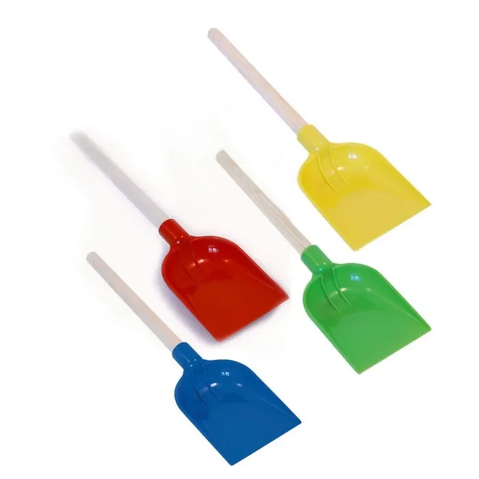 Paletta da spiaggia con manico in legno