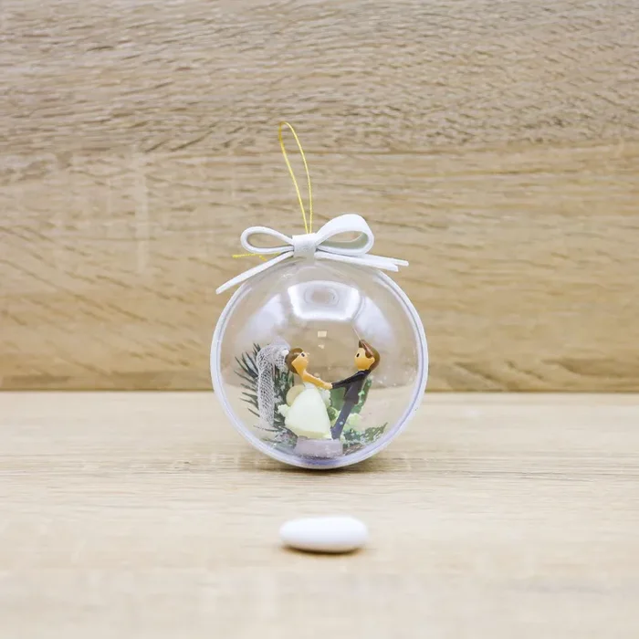 Palla di Natale con Sposi In saldo