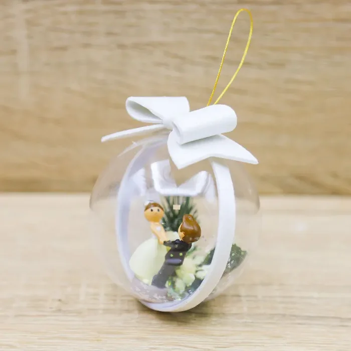 Palla di Natale con Sposi In saldo - immagine 3