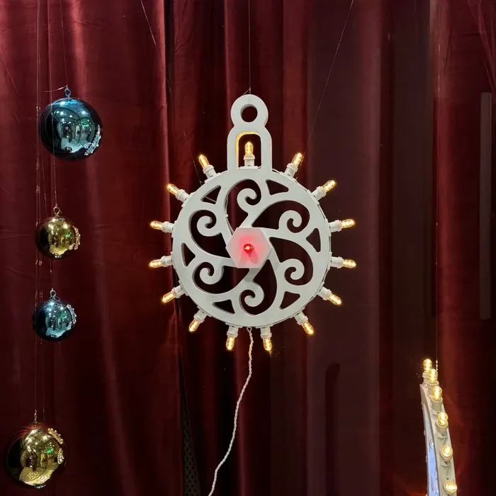 Palla di Natale Ricciolo - immagine 3